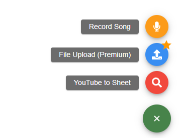 Hover over the green "+" and select "YouTube to Sheet"